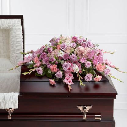Immorata Casket Spray – QUASTHOFF'S FLOWERS, River Grove IL