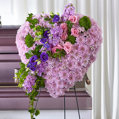 Treasured Love Standing Heart – QUASTHOFF'S FLOWERS, River Grove IL