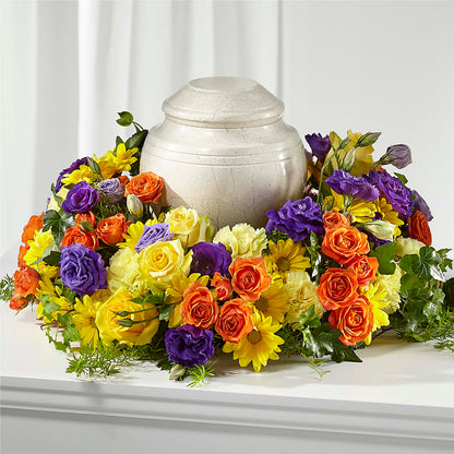 Blossoms of Remembrance Cremation Adornment – QUASTHOFF'S FLOWERS, River Grove IL