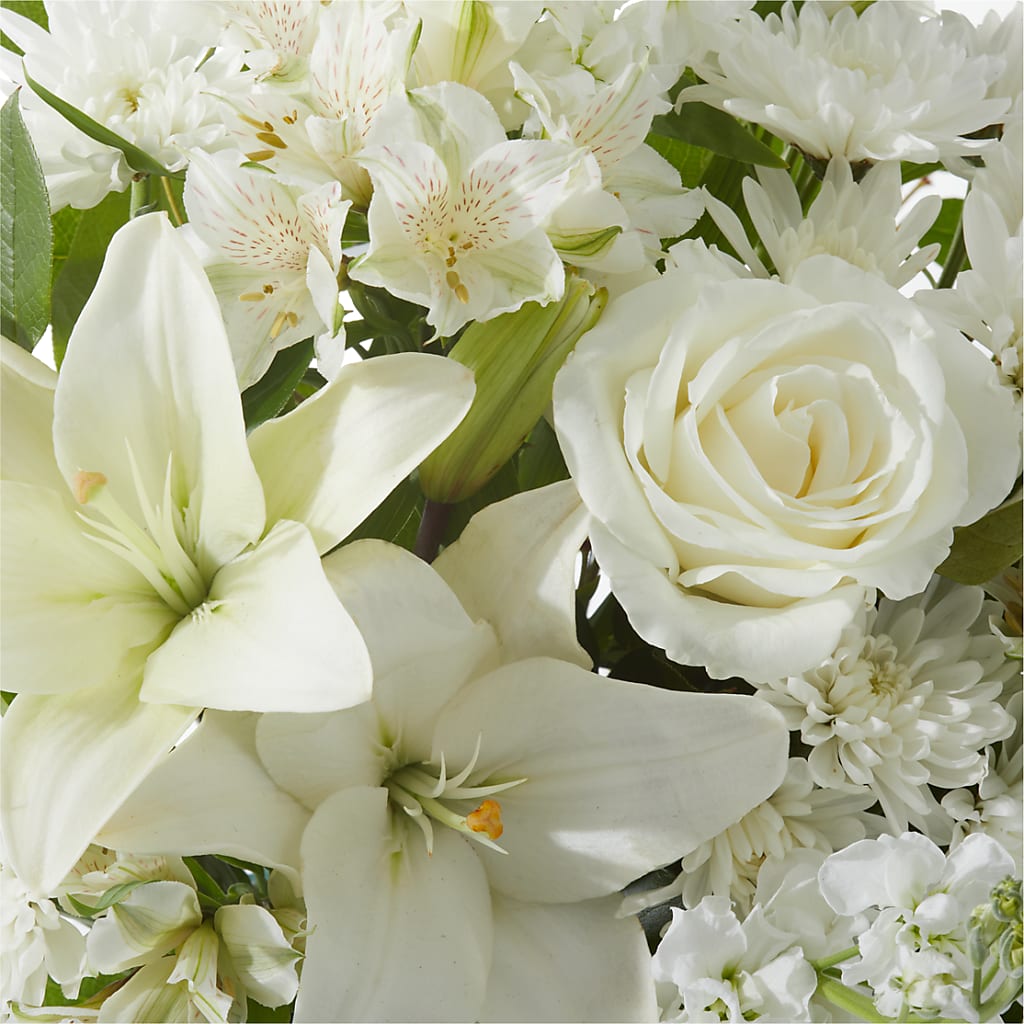Peaceful Reflections Arrangement – QUASTHOFF'S FLOWERS, River Grove IL