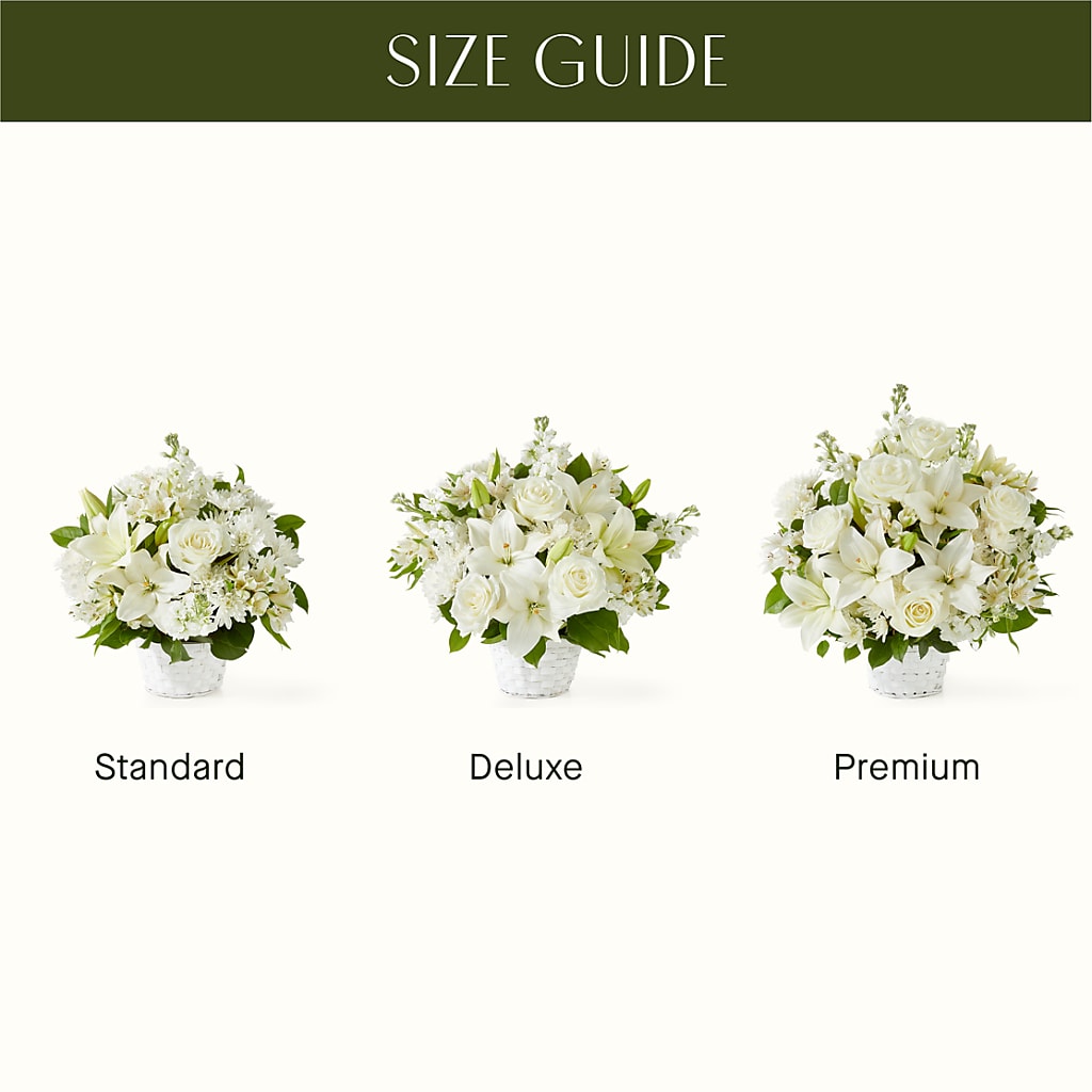 Peaceful Reflections Arrangement – QUASTHOFF'S FLOWERS, River Grove IL