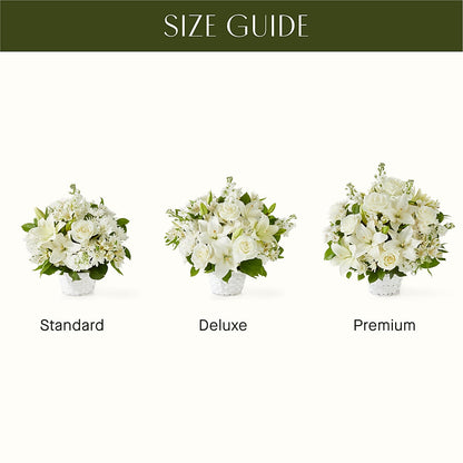 Peaceful Reflections Arrangement – QUASTHOFF'S FLOWERS, River Grove IL