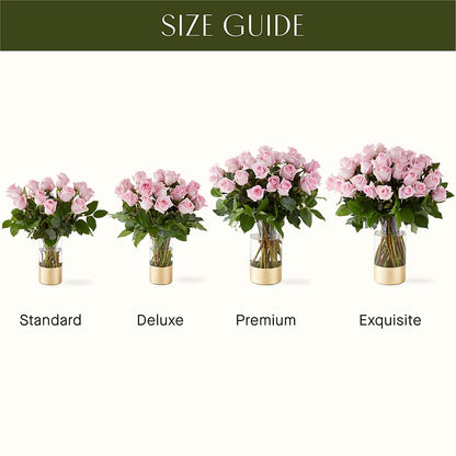 Picture Perfect Pink Rose Bouquet – QUASTHOFF'S FLOWERS, River Grove IL