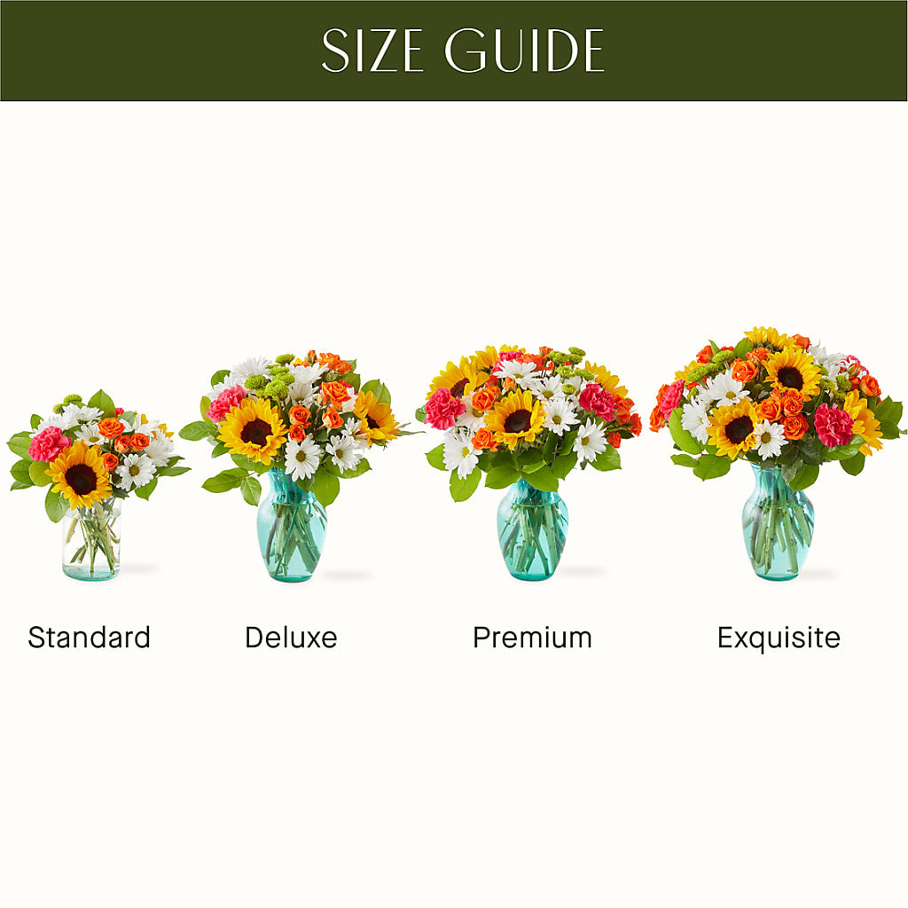 Sun-drenched Blooms Bouquet – QUASTHOFF'S FLOWERS, River Grove IL