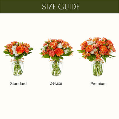 Apricot Glow Bouquet – QUASTHOFF'S FLOWERS, River Grove IL