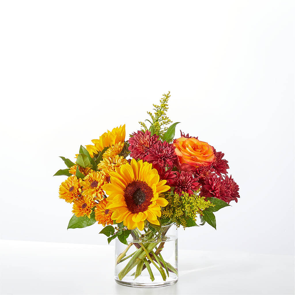 Flannel Scarf Bouquet – QUASTHOFF'S FLOWERS, River Grove IL