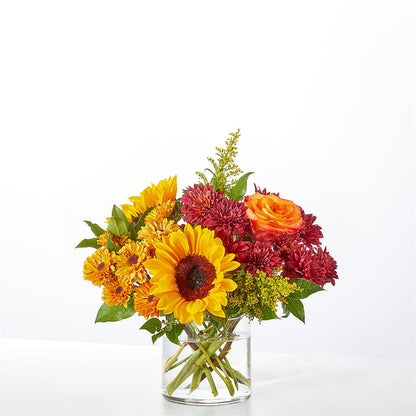 Flannel Scarf Bouquet – QUASTHOFF'S FLOWERS, River Grove IL