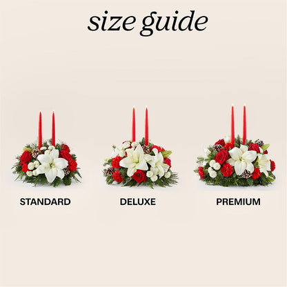 Seasonal Festivities Centerpiece – QUASTHOFF'S FLOWERS, River Grove IL