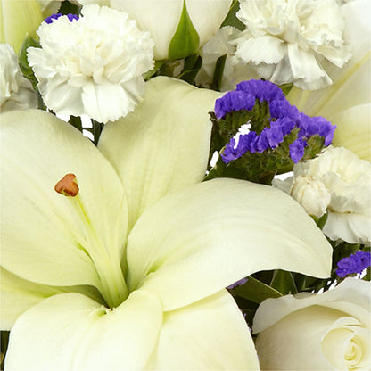 Sapphire Rush Bouquet – QUASTHOFF'S FLOWERS, River Grove IL