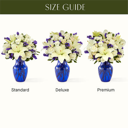Sapphire Rush Bouquet – QUASTHOFF'S FLOWERS, River Grove IL