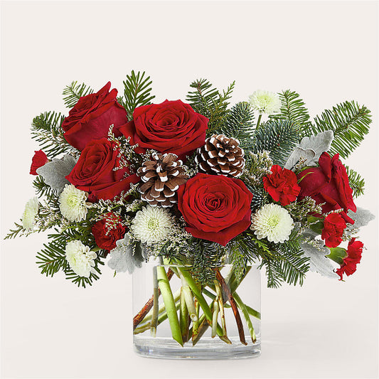 Yule Cheer Bouquet – QUASTHOFF'S FLOWERS, River Grove IL