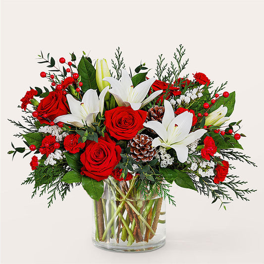 Best in Snow Bouquet – QUASTHOFF'S FLOWERS, River Grove IL