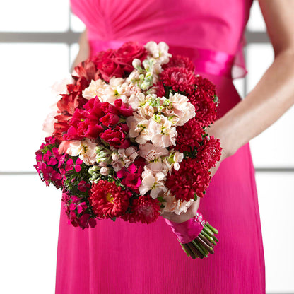 Pink Effervescence Bouquet – QUASTHOFF'S FLOWERS, River Grove IL