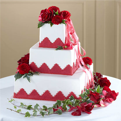 Forever Happiness Cake Decor – QUASTHOFF'S FLOWERS, River Grove IL
